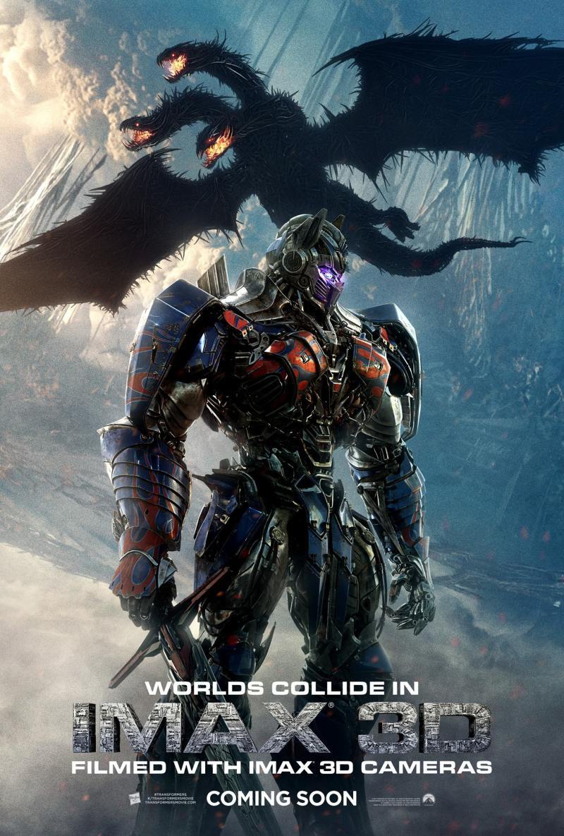 Transformers The Last Knight poster